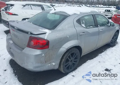 2013 Dodge Avenger Sxt z USA, uszkodzony, nr VIN 1C3CDZCB8DN557061